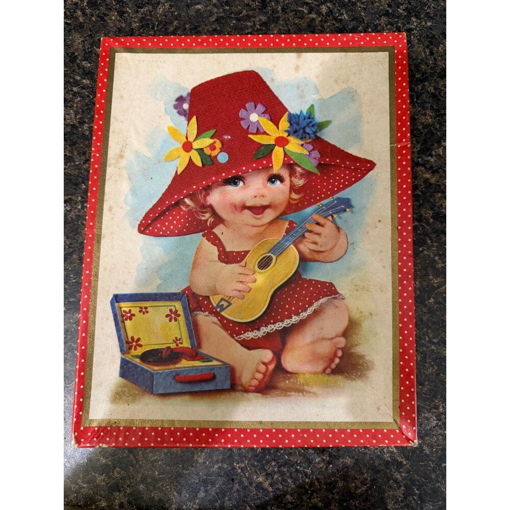 Vintage General Cards All Occasion Greeting Cards Boxed Assortment Baby Art